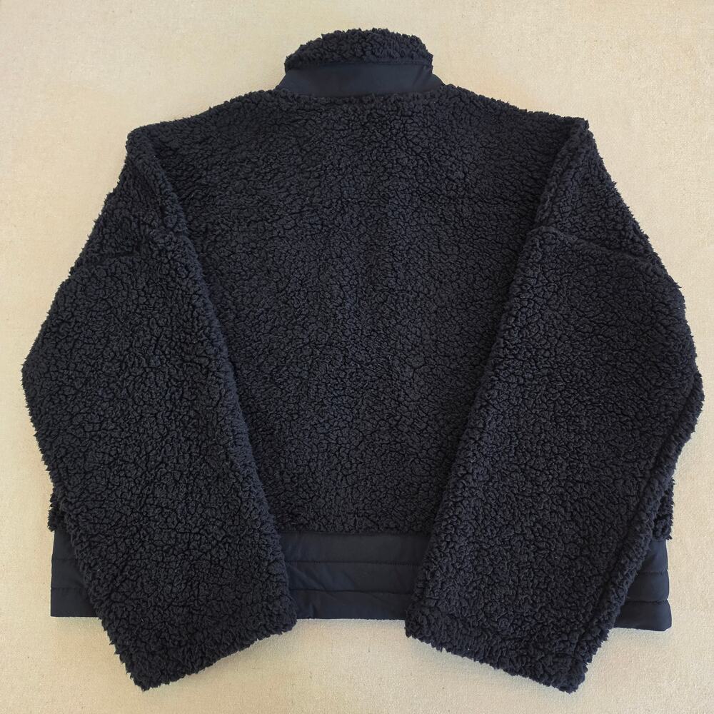 New York & Co. Black Full-Zip Sherpa Fleece Jacket Sz 2XL NWT - Picture 7 of 8